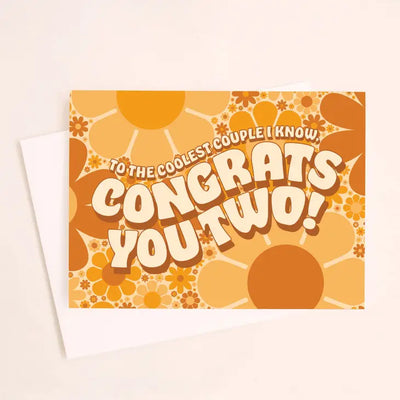 Sunshine Studios Congrats You Two Card - Simple Good