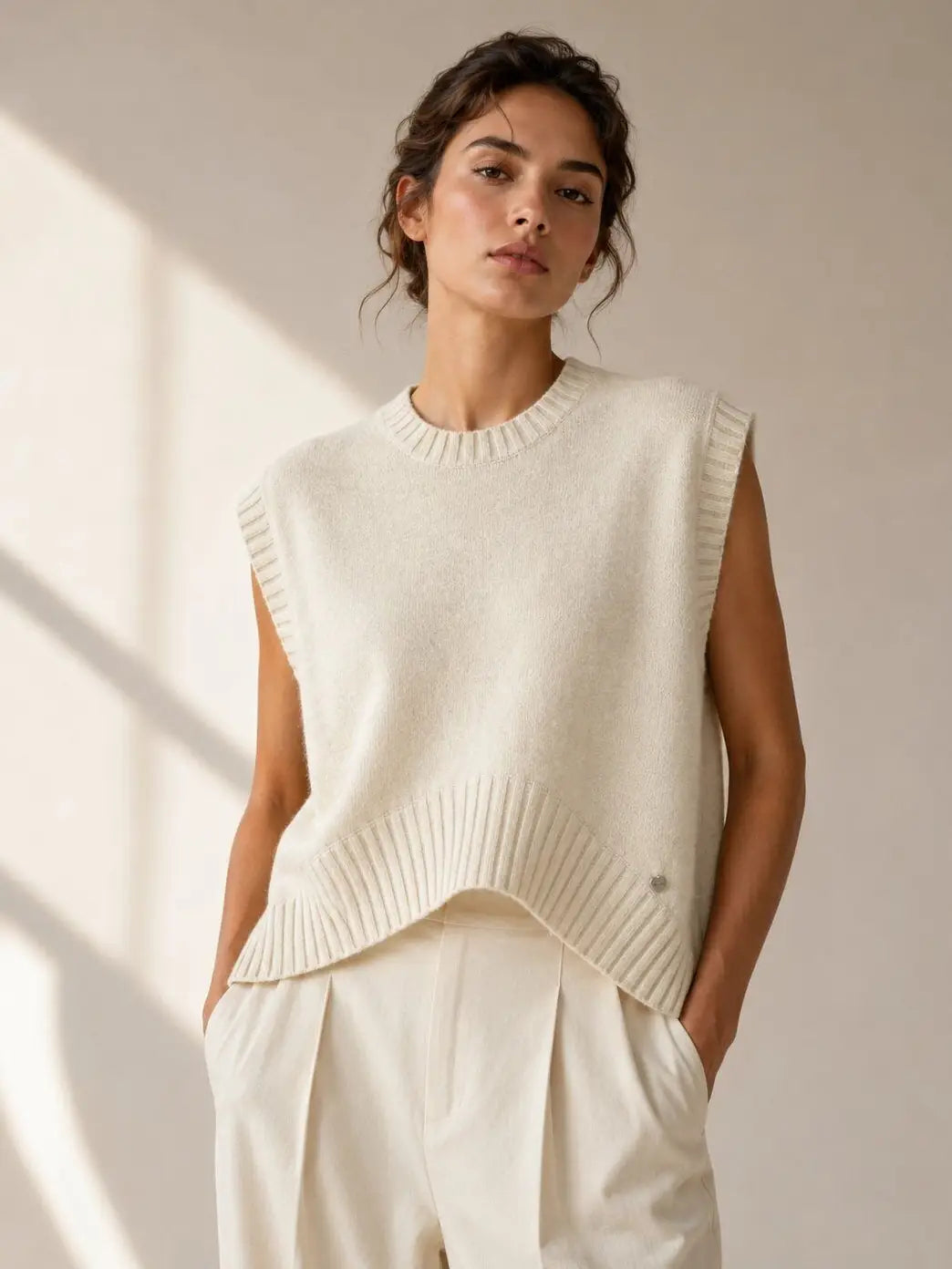 Boxy Knit Vest