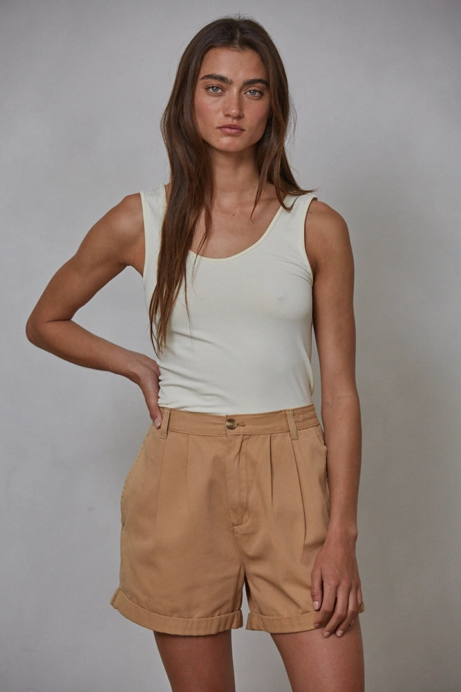 Seamless Reversible U-V Neck Tank