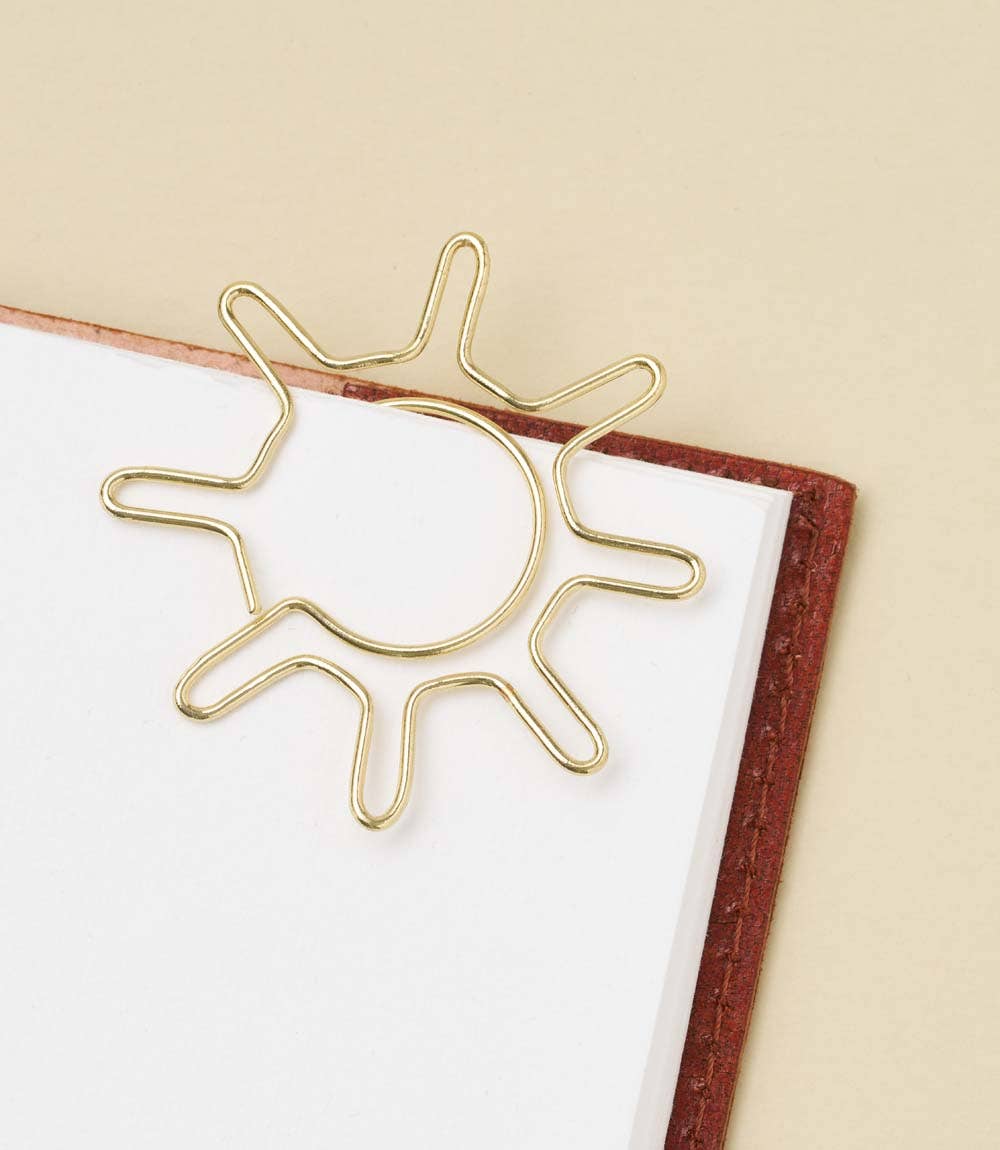 Kitaab Sun Wire Bookmark - Gold