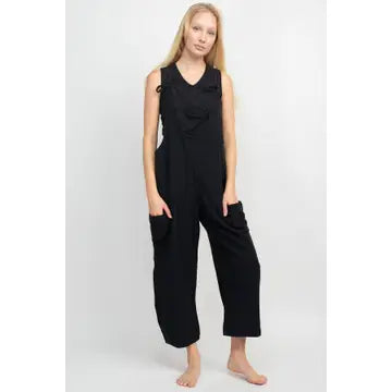 Easy Slouchy Hemp Overalls