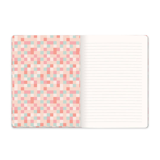 Pastel Color Block Medium Deconstructed Journal
