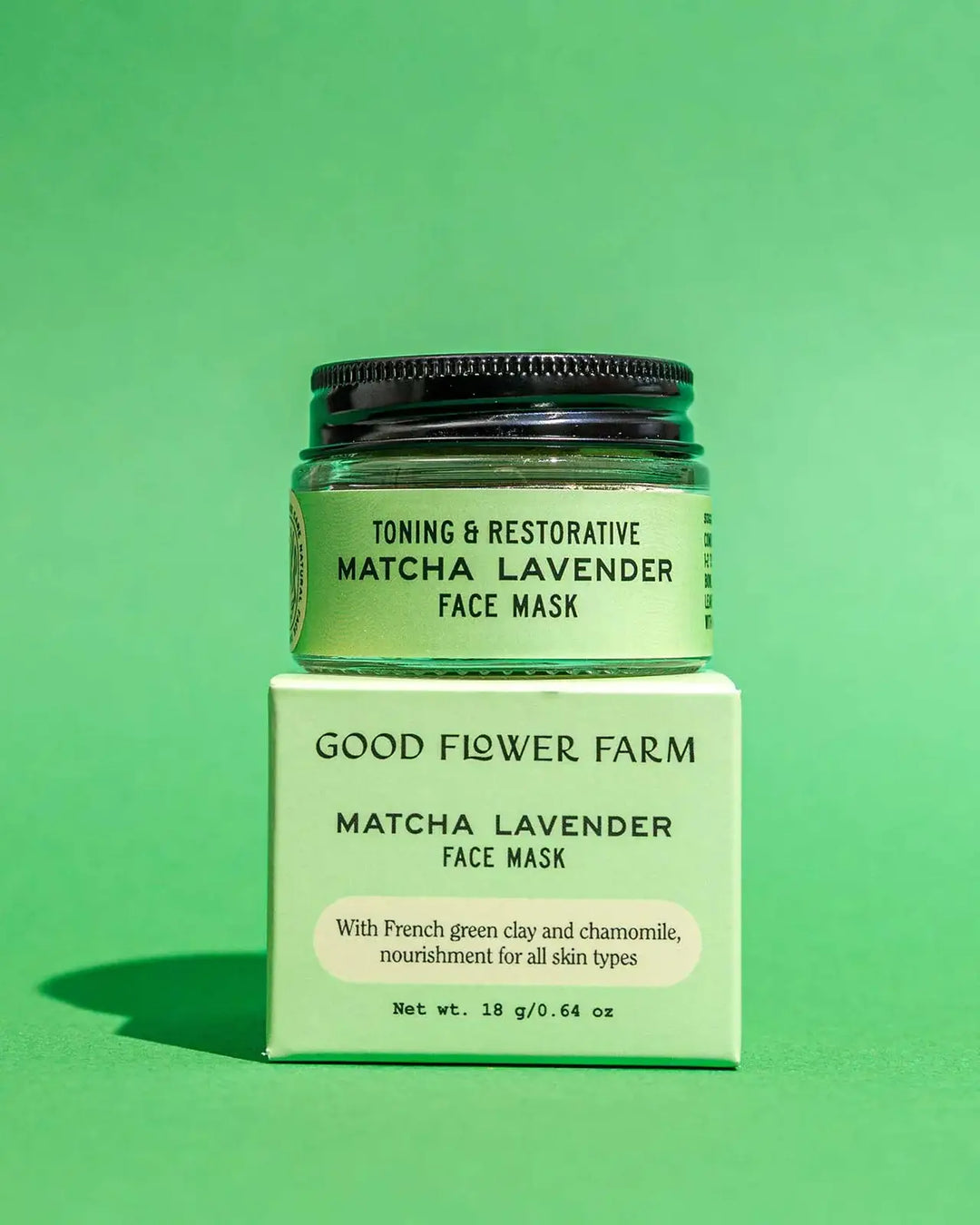 Matcha Lavender Botanical Face Mask