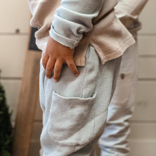 Organic Thermal Boy Tee & Pants Set