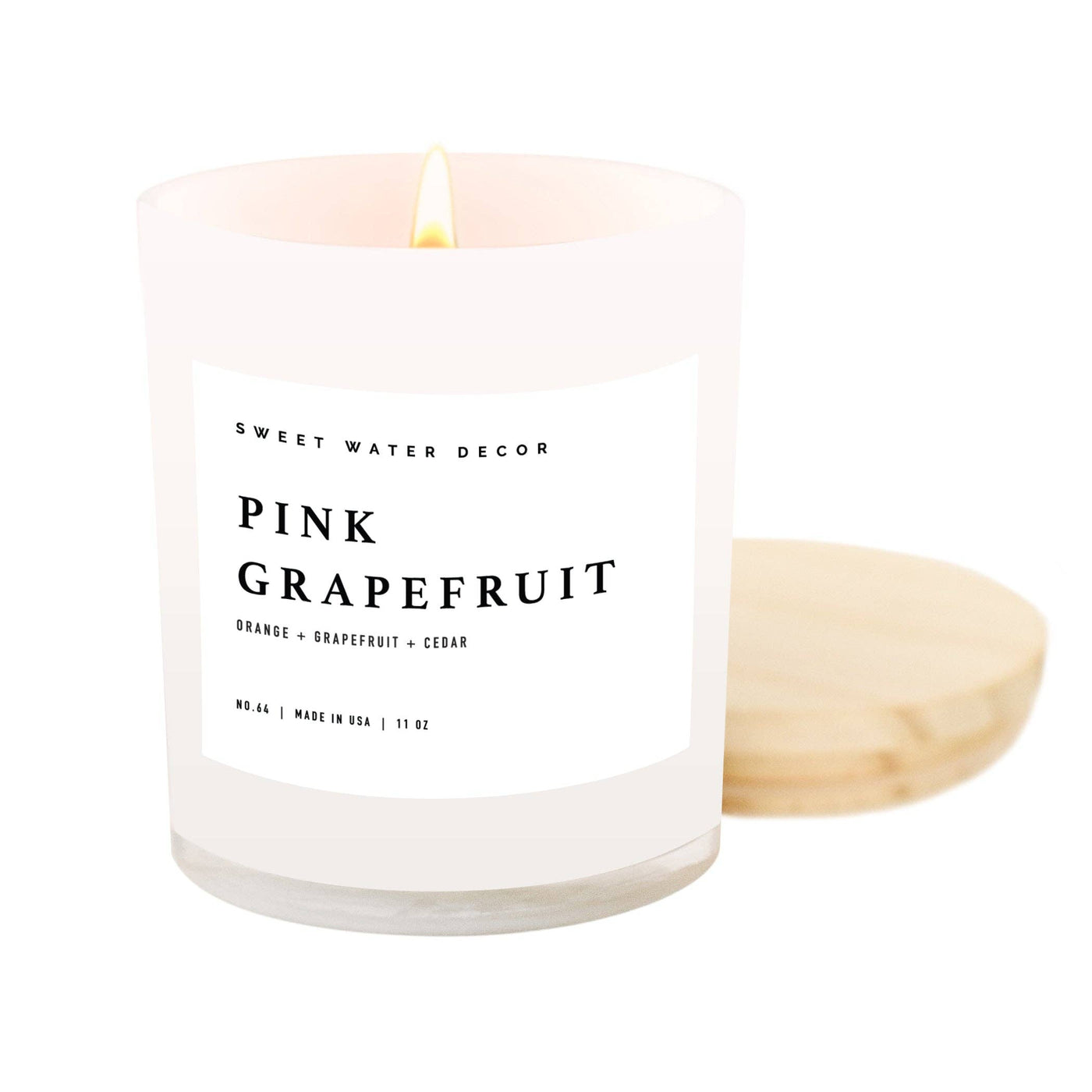 Pink Grapefruit 11 oz Soy Candle