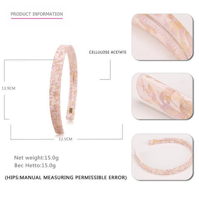 Wide Acetate Headband