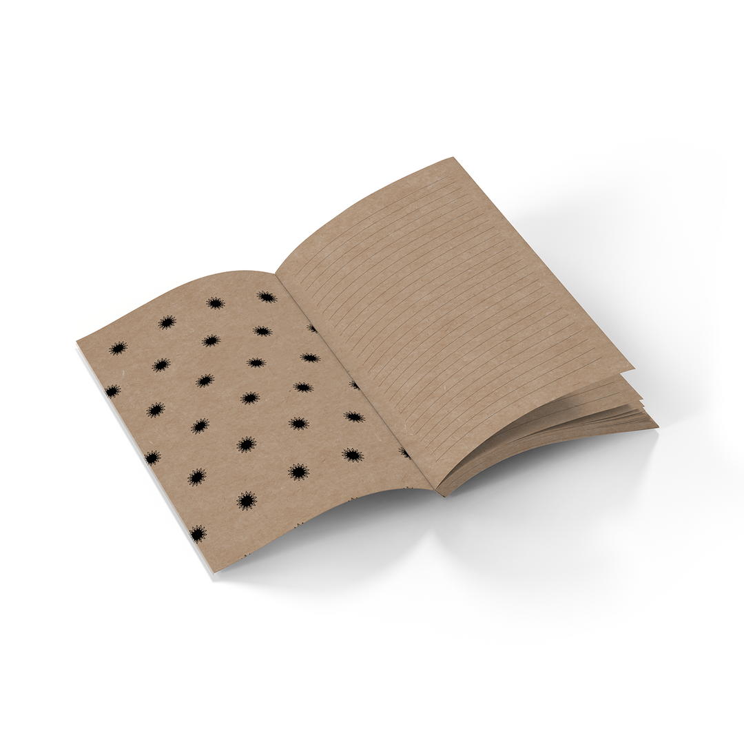 Dancing Frogs Kraft Classic Layflat Notebook