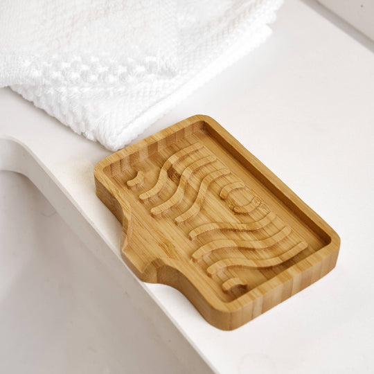 Wavy Bamboo Soap Lift
