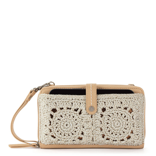 Iris Smartphone Crochet Wallet Crossbody Bag