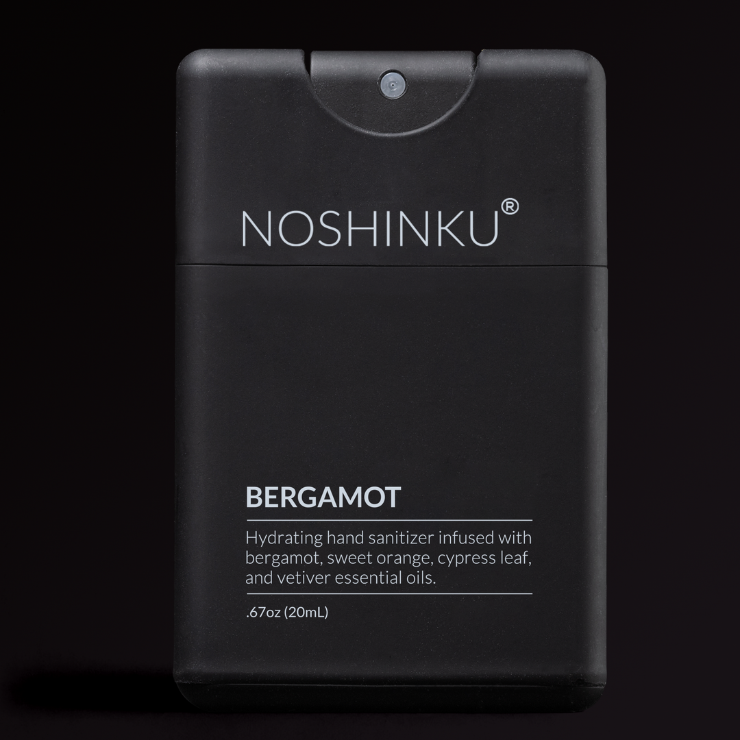 Refillable Bergamot Ultra-Moisturizing Pocket Hand Sanitizer
