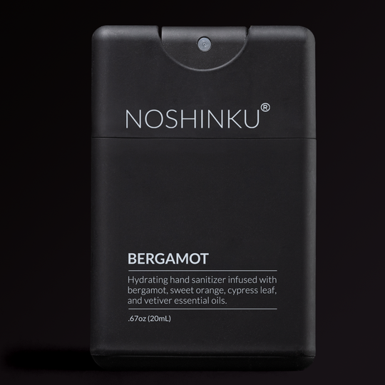 Refillable Bergamot Ultra-Moisturizing Pocket Hand Sanitizer