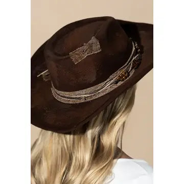Vintage Versatile Shapeable Cowgirl & Fedora Hat