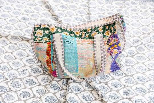 Antique Kantha Tote Bag