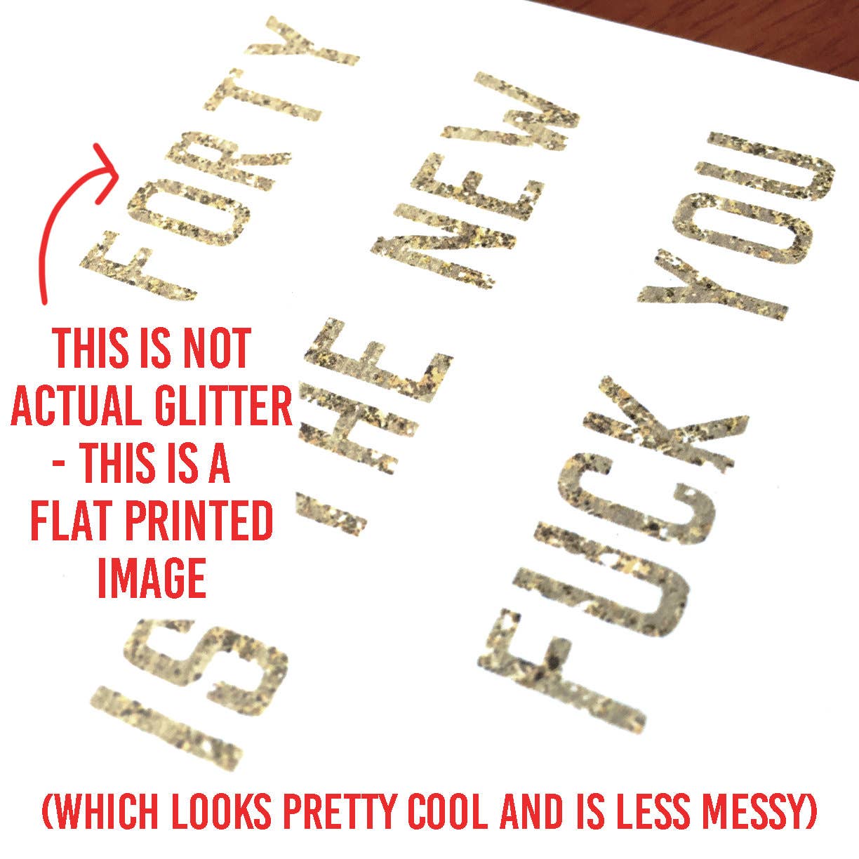 Forty is the New F*ck You Card