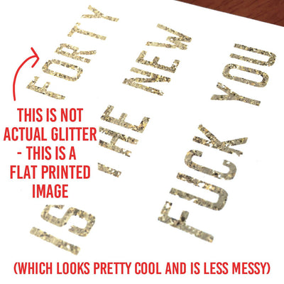 Forty is the New F*ck You Card