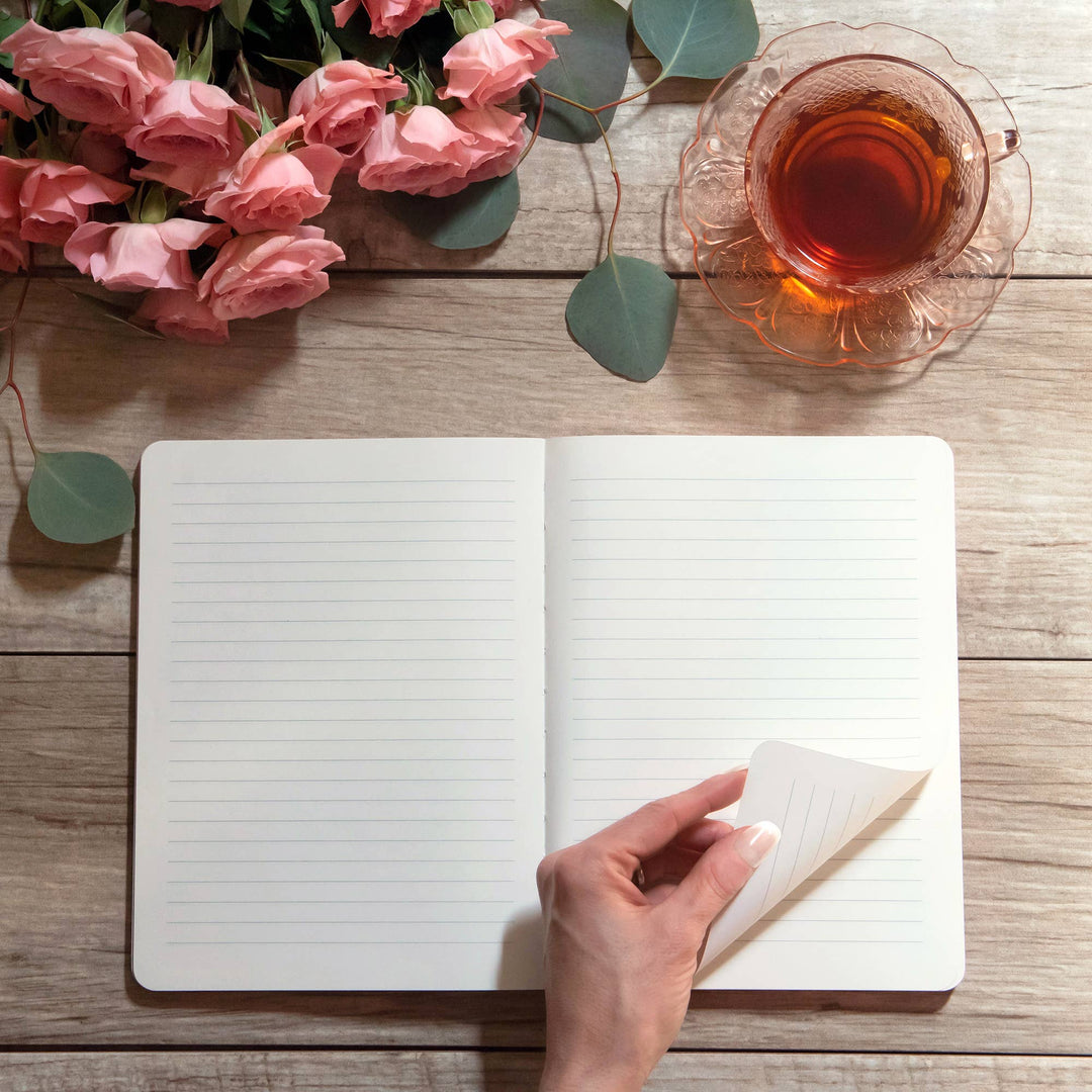 Deconstructed Layflat Journal Sunny Skies Ahead