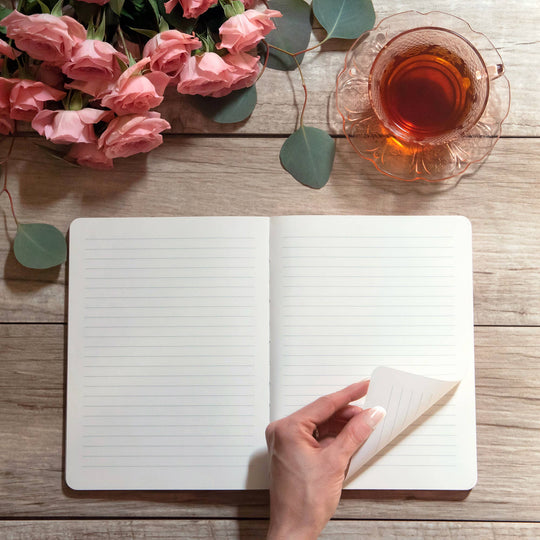 Deconstructed Layflat Journal Sunny Skies Ahead
