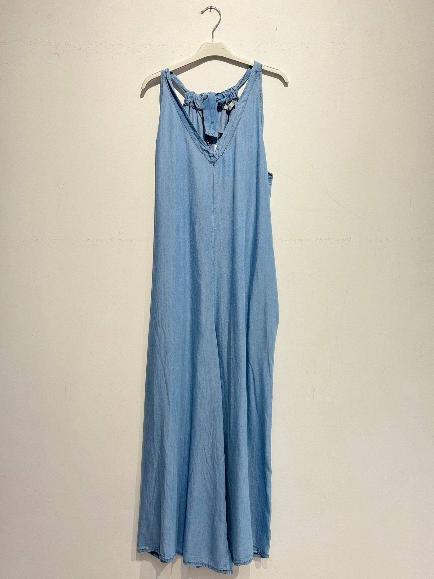 Tie Back Tencel Jumpsuit