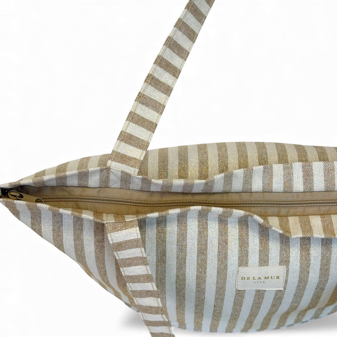 Large Zippered Tote Bag