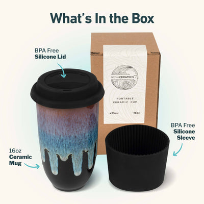 Monsoon Ceramic Travel Mug 16oz