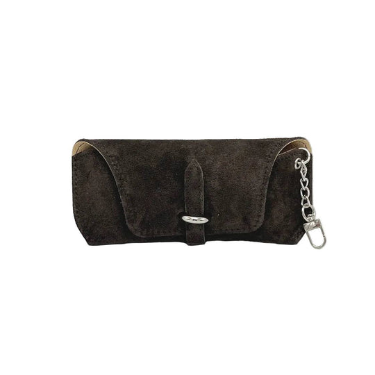 Detachable Genuine Leather Sunglasses Case