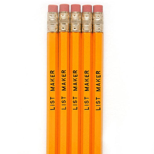 List Maker Pencils