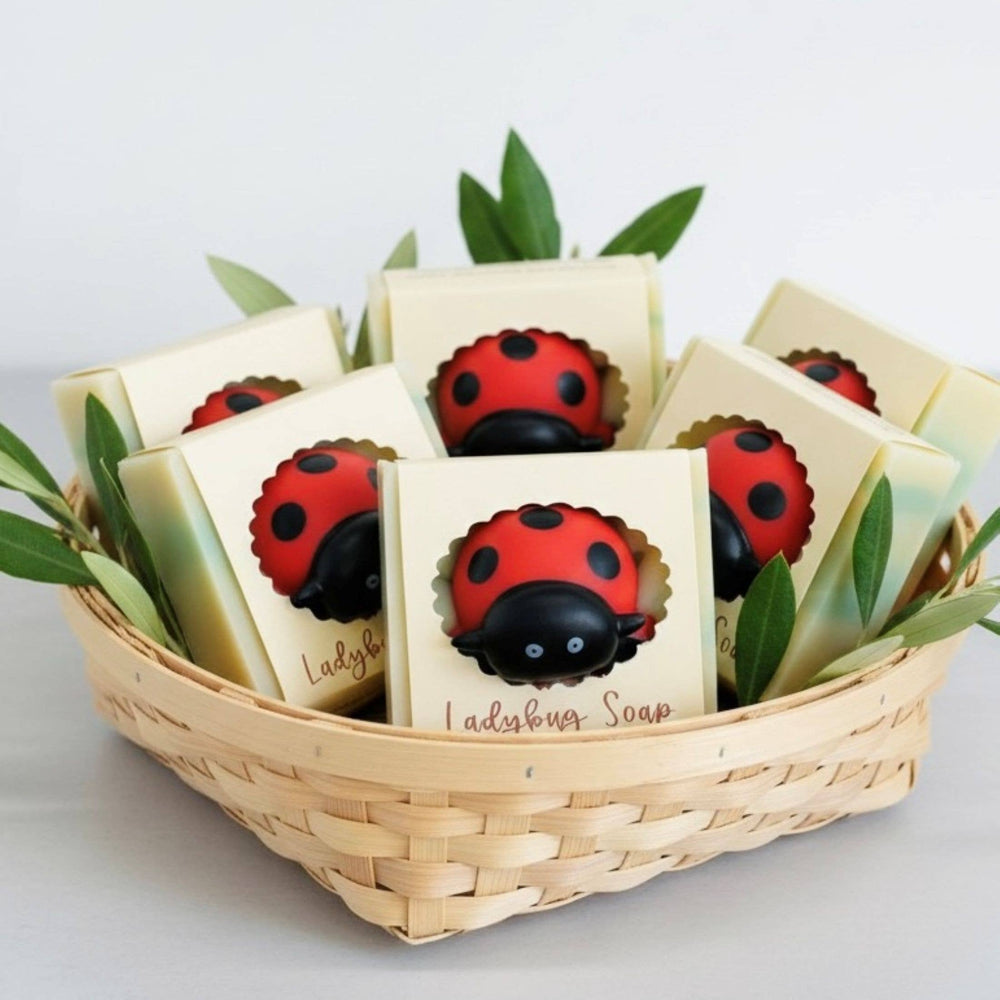 Ladybug Handmade Soap Bar for Kids