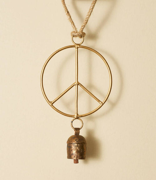 Matr Boomie Fair Trade Air Element Peace Bell Wind Chime - Fair Trade Garden - Simple Good