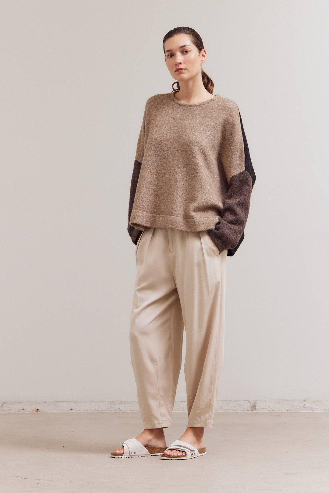 Color Block Pullover