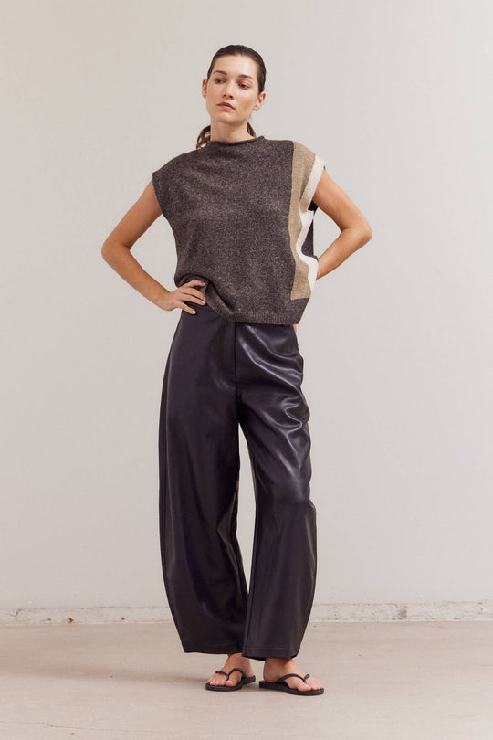 Knit Gradient Sleeveless Sweater