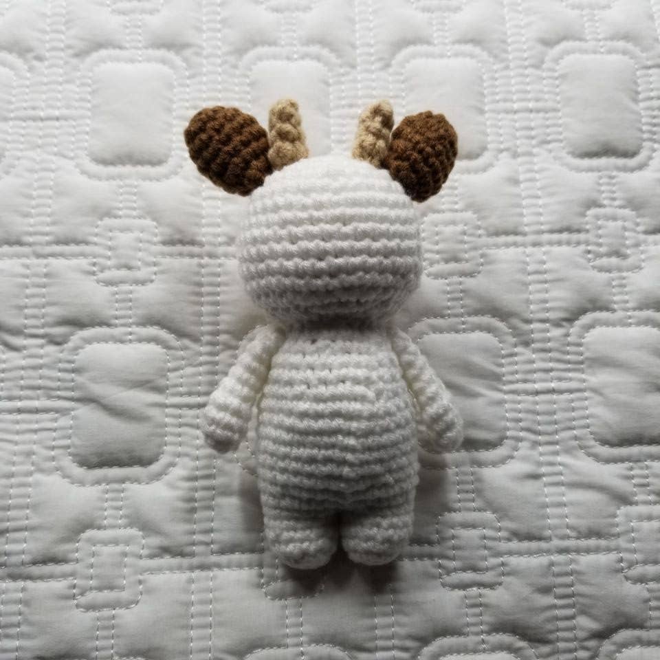 Cow Hand Crocheted Baby Plush Toy