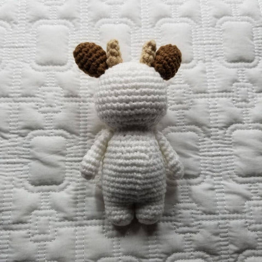 Cow Hand Crocheted Baby Plush Toy