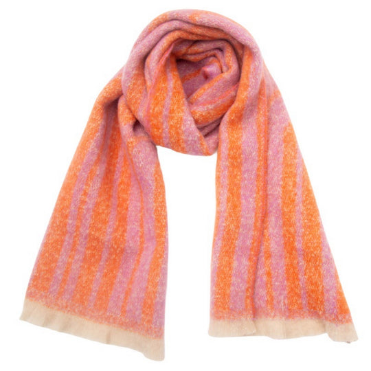 Colorblock Winter Scarf