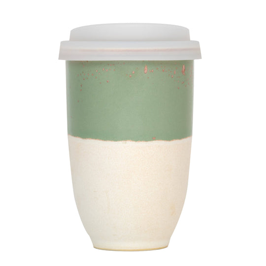 Sage Ceramic Travel Mug
