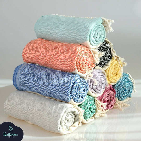 Diamond Pattern Turkish Towel