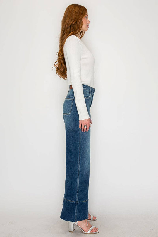 Eco Tummy Control Palazzo Jeans