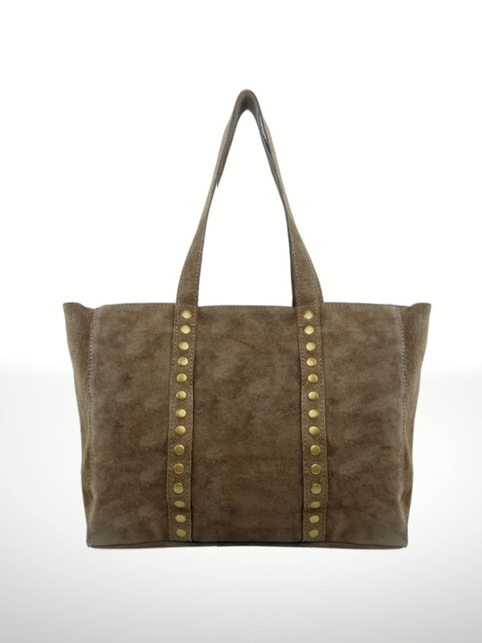 Celina Suede Leather Tote Bag