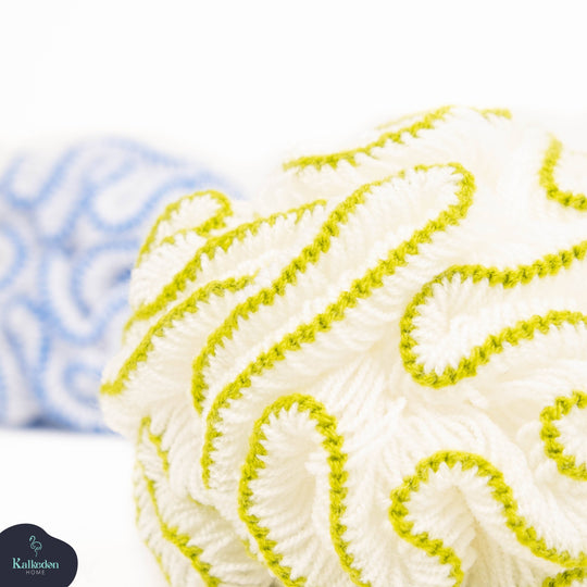Organic Cotton Shower Pouf