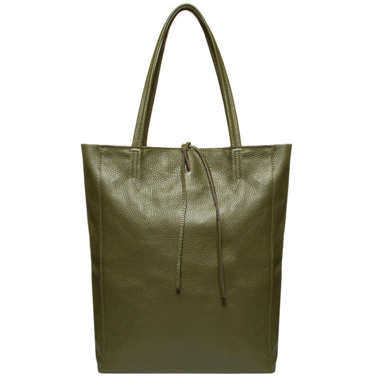 Italian Full-Grain Leather Tote Bag