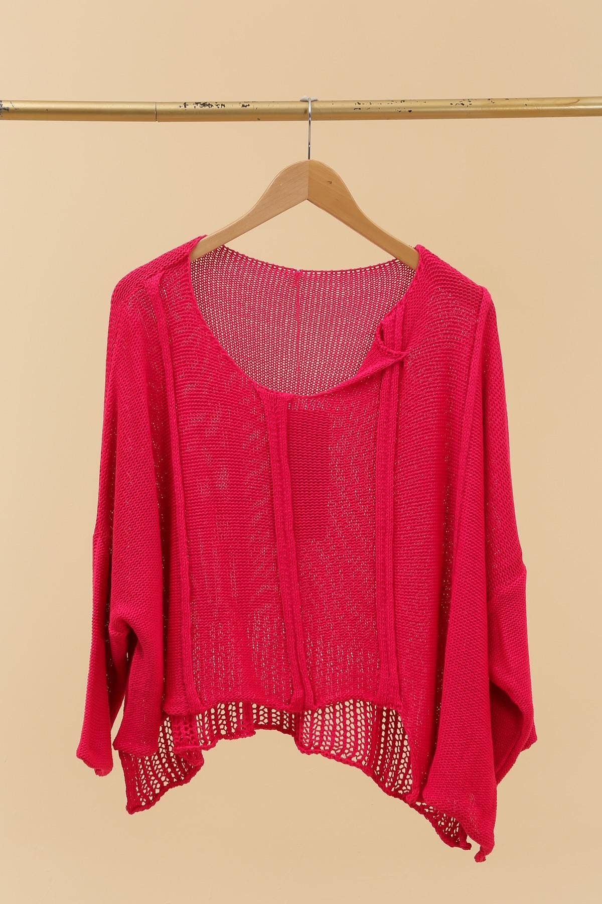 Lightweight Asymmetrical Sweater