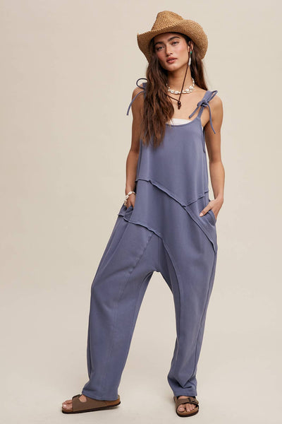 Asymmetrical Layered Jumpsuit