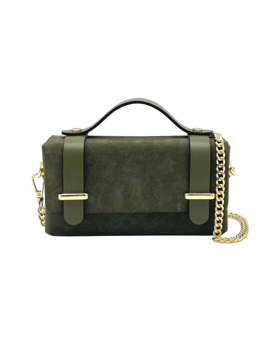 Genuine Italian Suede Mini Clutch