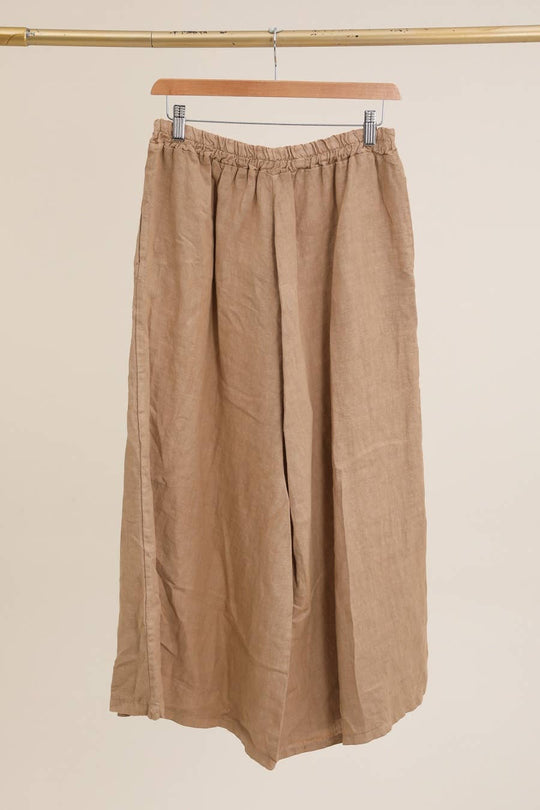 Wide Leg Linen Pants