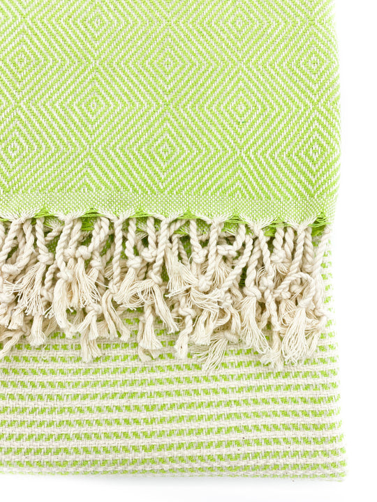 Large Diamond Pattern Turkish Towel