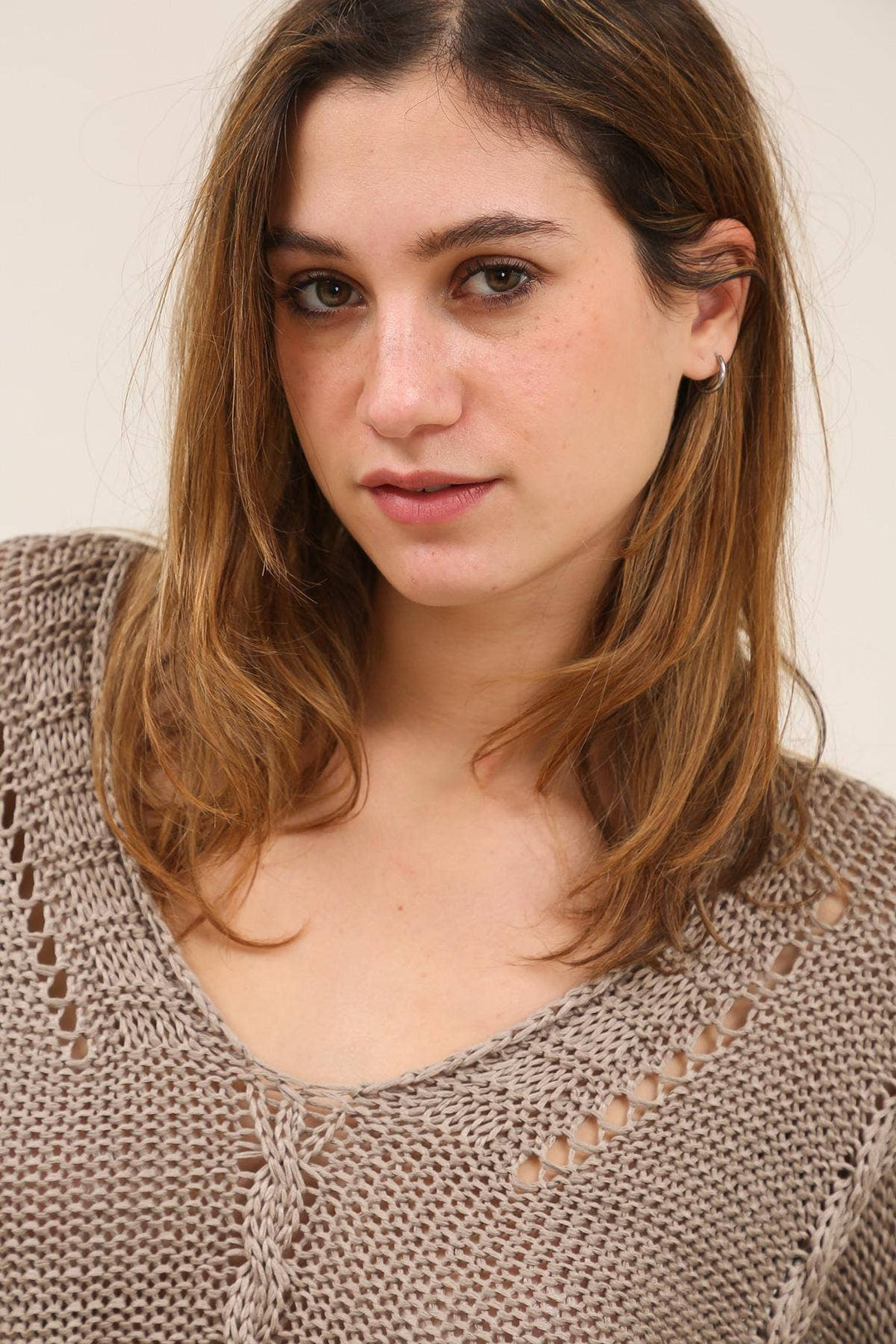 Cotton Knit Sweater