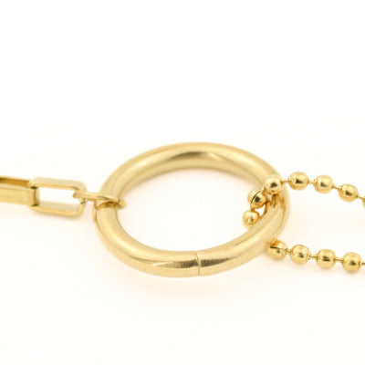 Waterproof Asymmetrical Circle Choker