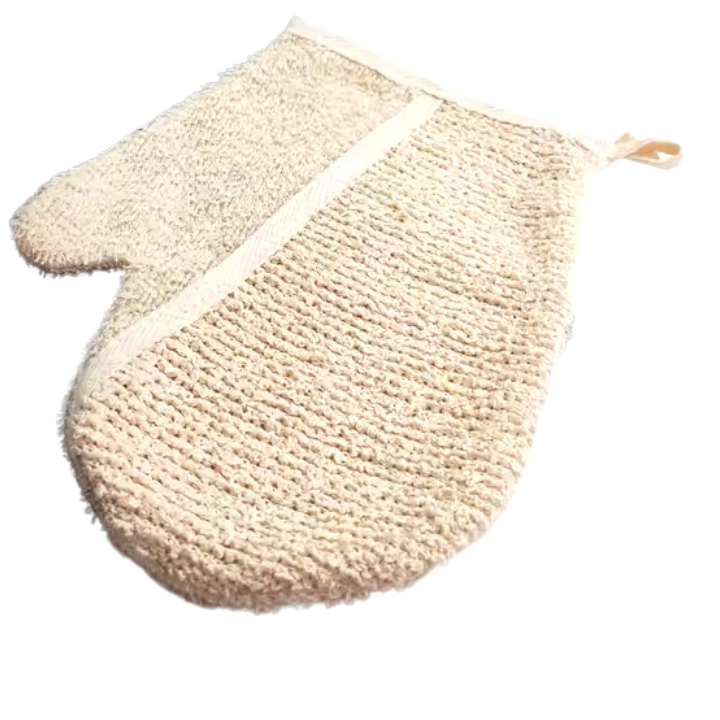 Hemp and Cotton Bath Glove