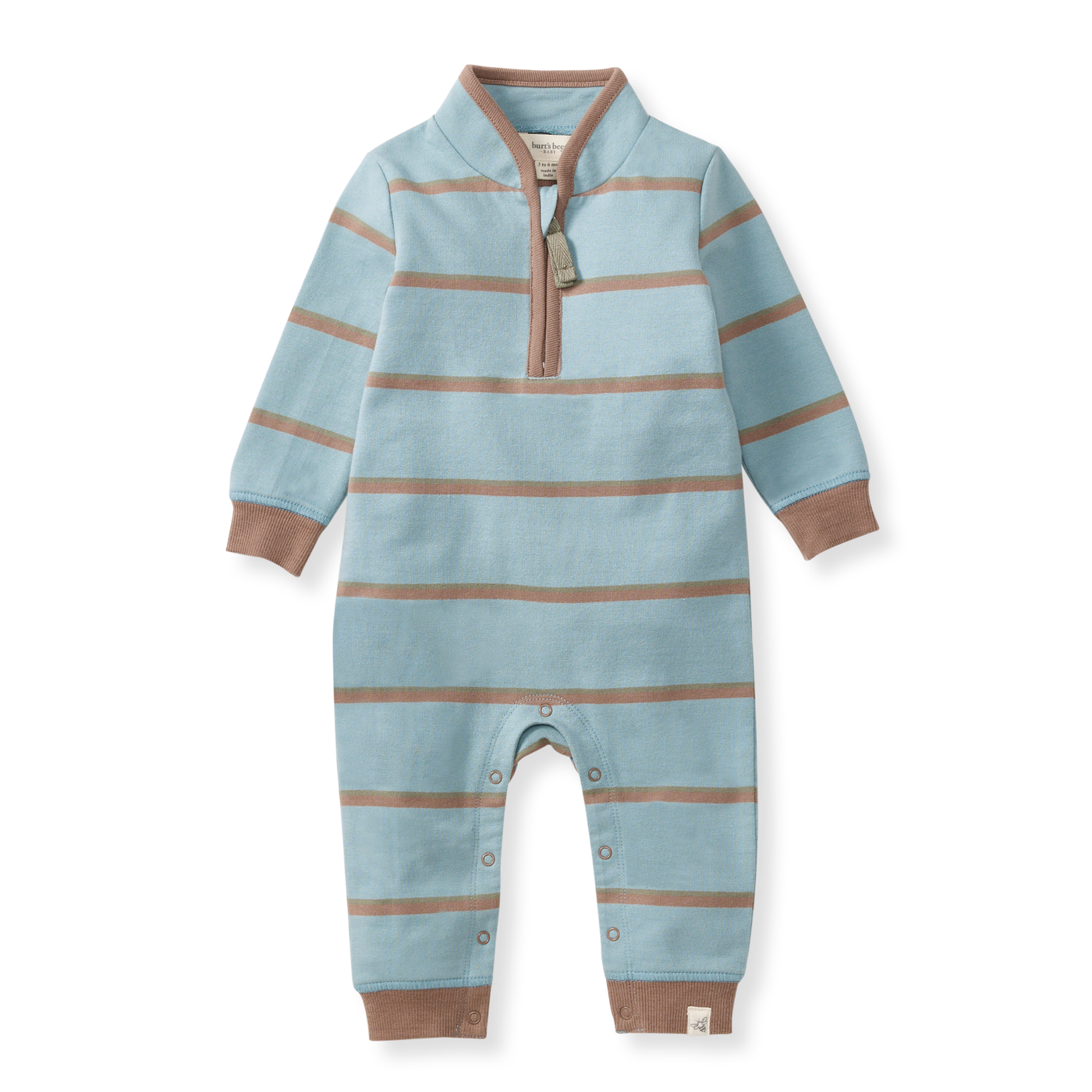 Blue Holland Stripe Infant Jumpsuit