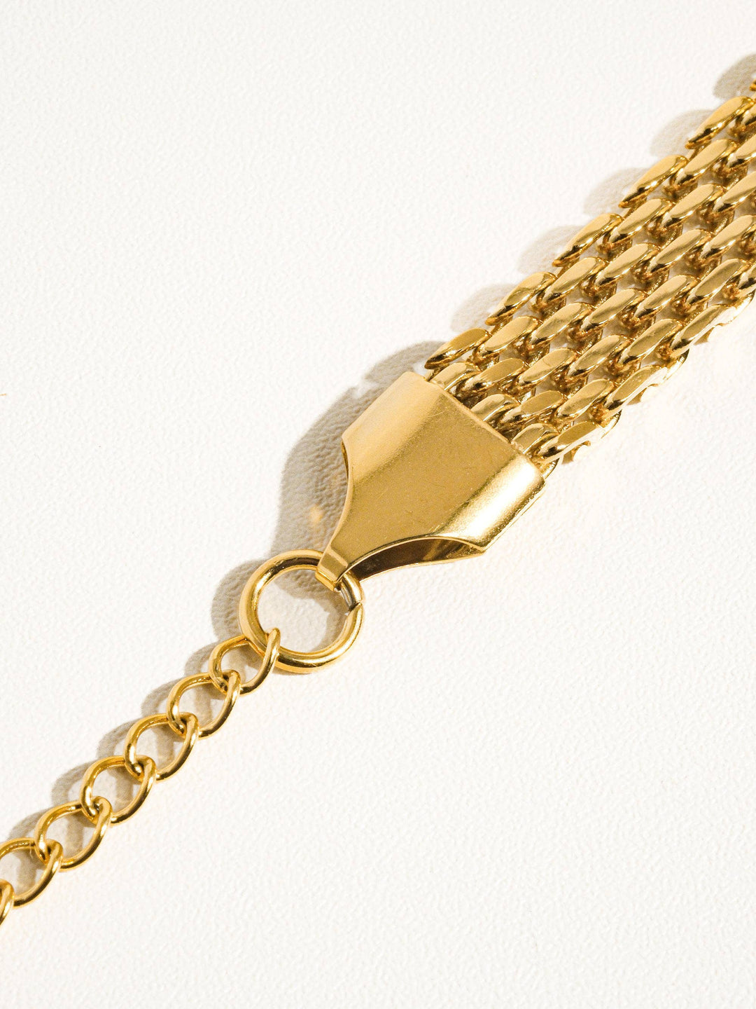 Caden 18K Gold Plated Non-Tarnish Bold Chain Bracelet