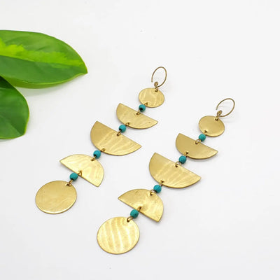 Baizaar Moon Phase Earrings - Simple Good